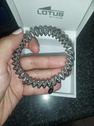 Pulsera Lotus Plata