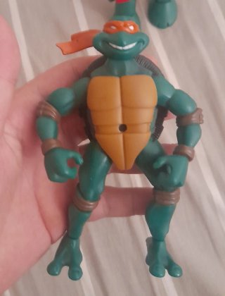Lote 2 Figuras Tortugas Ninja