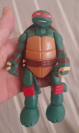 Lote 2 Figuras Tortugas Ninja