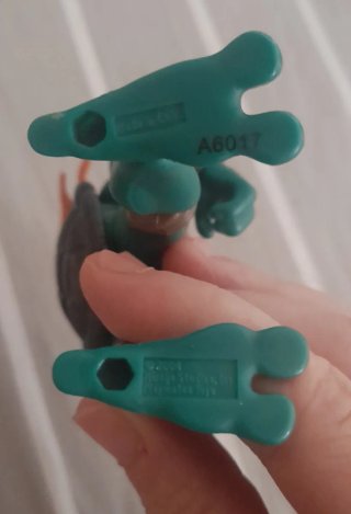 Lote 2 Figuras Tortugas Ninja