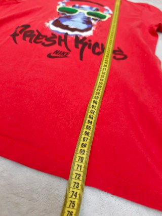 Maglietta Nike Rossa Stampa Fresh Kicks taglia M