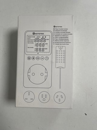 Controlador Humedad Enchufable KETOTEK
