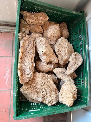 Rocas para acuario marino