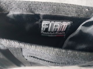 Portafoglio Fiat Velcro Nero Multitasche