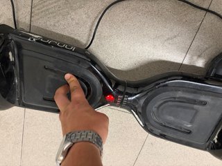 Patinete Eléctrico Hoverboard negro