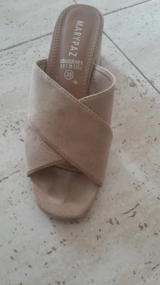 Lote 3 pares zapatos mujer T.39
