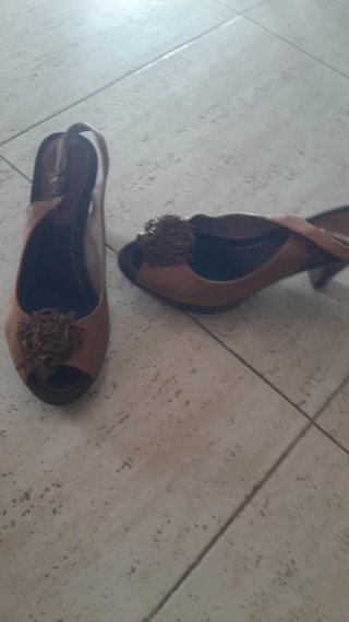 Lote 3 pares zapatos mujer T.39