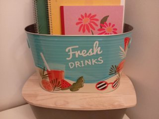 Cubeta Hielera Decorativa Fresh Drinks