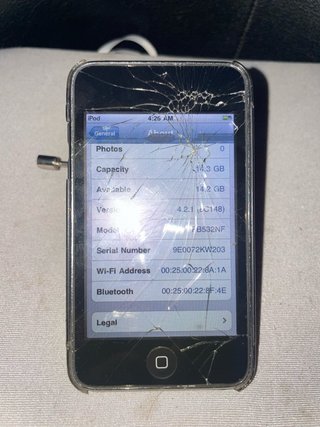 iPod Touch 2G 16GB Plata