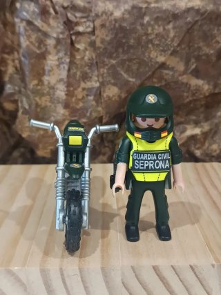 Playmobil Guardia Civil SEPRONA Moto