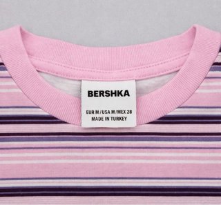 Camiseta Boxy Print rayas