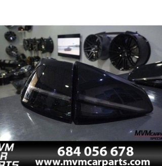 Pilotos Traseros Golf 7 Full Black Dinámicos