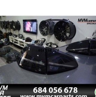 Pilotos Traseros Golf 7 Full Black Dinámicos