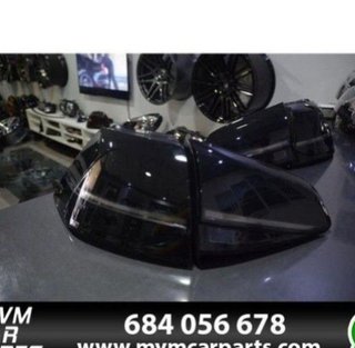 Pilotos Traseros Golf 7 Full Black Dinámicos