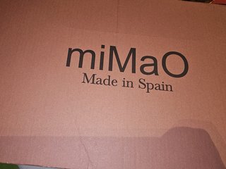 Zapatos miMaO azules usados una vez