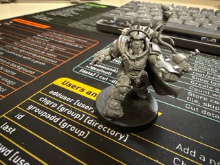 Capitán en armadura Gravis