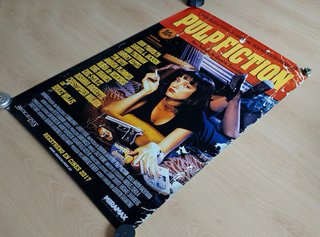 2 Carteles Originales Pulp Fiction y Kill Bill