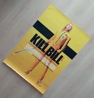 2 Carteles Originales Pulp Fiction y Kill Bill