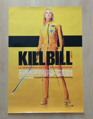 2 Carteles Originales Pulp Fiction y Kill Bill