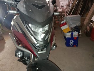 Honda Adventure Moto Negra/Roja