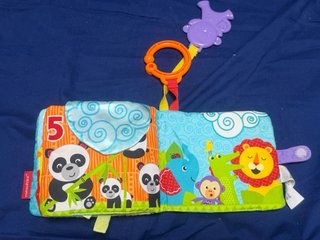 Libro sensorial Fisher-Price para bebé Como nuevo