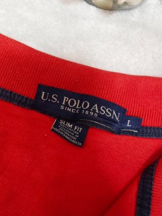 Polo U.S. Polo Assn. uomo rossa taglia L
