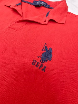 Polo U.S. Polo Assn. uomo rossa taglia L