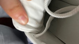 Valentino Garavani Open Sneakers Bianche e Blu