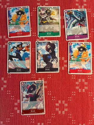 Cartas One Piece Brook