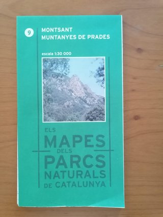 Mapes Parcs naturals de Catalunya. Escala 1:30.000