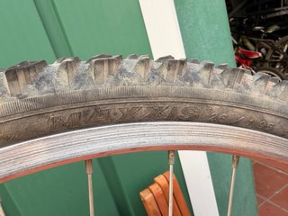Llanta trasera de bicicleta 26