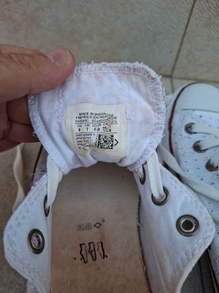 Converse Blancas Mujer Talla 38