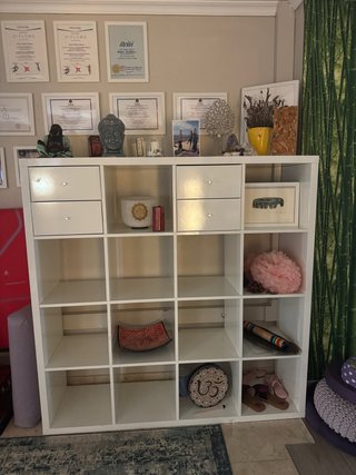 Estantería modular blanca