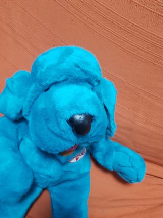 Peluche Perro Azul Romeo Gigante