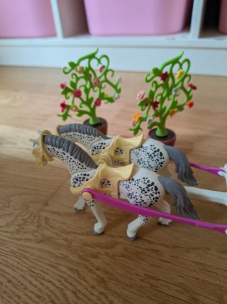 Carruaje Novios Playmobil