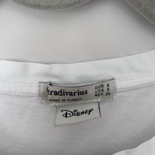 Camiseta Blanca Minnie Mouse Disney Talla S