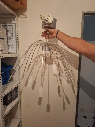 Lámpara de techo IKEA HÄGGÅS Plata