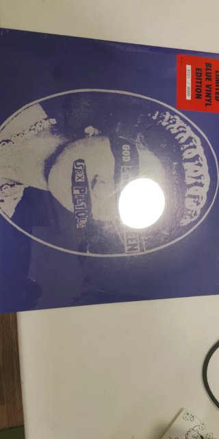 Vinilo Sex Pistols God Save The Queen Azul