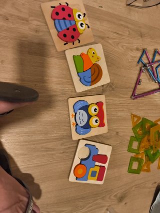 Lote Juguetes Puzzles y Bloques Magnéticos