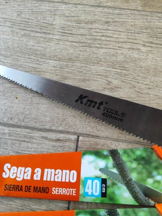Sierra de mano Kmt Tools 400mm nueva estrenar