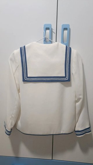 Traje marinero comunión niño blanco-azul 9-10años
