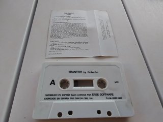Lote 2 juegos MSX: Arkanoid y Trantor