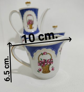 Juego de café Seltmann Weiden Bavaria Anja