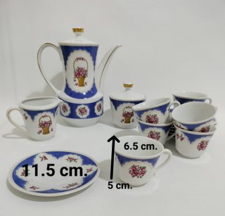 Juego de café Seltmann Weiden Bavaria Anja