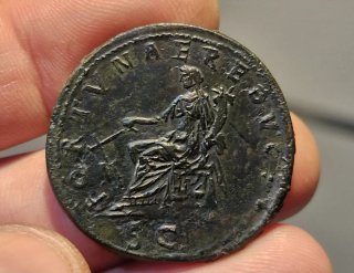 Sestercio de Trajano 34mm 26.7gr