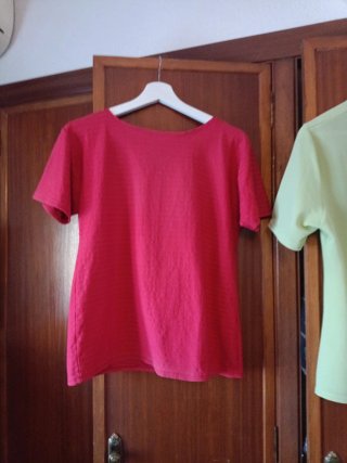 Lote 2 camisetas mujer manga corta