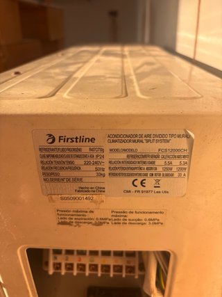 Aire Acondicionado Firstline Beige