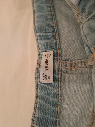 Pantaloncino jeans Terranova con pizzo
