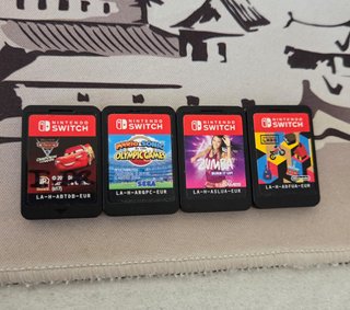 Pack de 4 juegos para Nintendo Switch sin caja