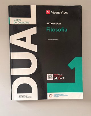 Pack Filosofía 1r Batx Vicens Vives. Buen estado.